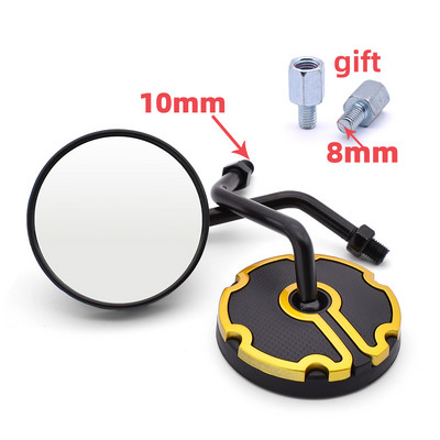 Univerzálne motocyklové príslušenstvo Spätné zrkadlá pre motocykle 10 mm upravené pre Honda CBR1000RR CBR1100XX PCX 125 PCX 150 CR80R