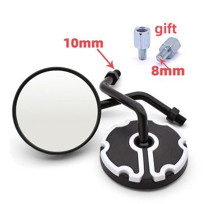 Univerzálne motocyklové príslušenstvo Spätné zrkadlá pre motocykle 10 mm upravené pre Honda CBR1000RR CBR1100XX PCX 125 PCX 150 CR80R