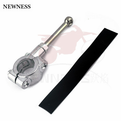 Motorkerékpár-állvány kitámasztó készlet lábpedál oldaltámasz Harley Honda Yamaha Suzuki BMW kerékpárokhoz 20-22 mm-es támasztékkal