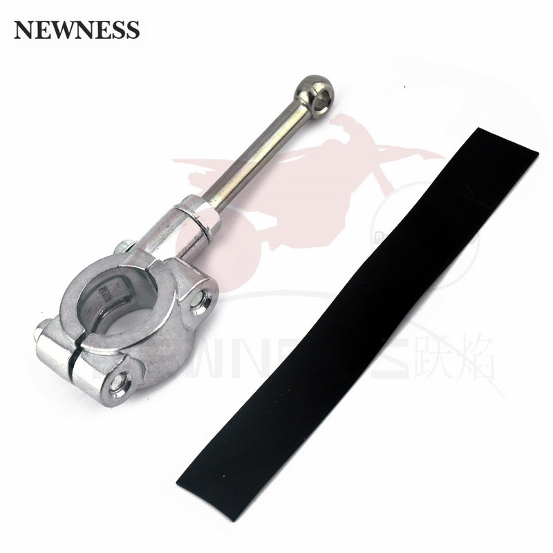 Motorkerékpár-állvány kitámasztó készlet lábpedál oldaltámasz Harley Honda Yamaha Suzuki BMW kerékpárokhoz 20-22 mm-es támasztékkal