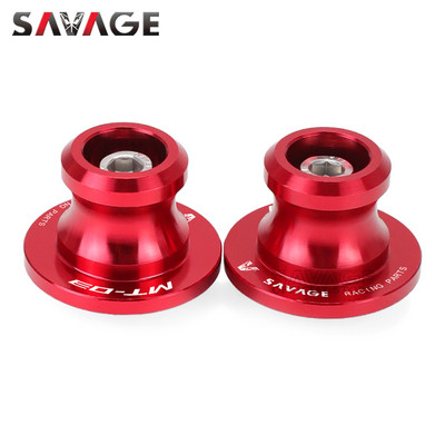 Lengőkaros orsók csúszkája YAMAHA MT09 MT10 MT25 MT03 FZ09 FZ10 motorkerékpár tartozékokhoz CNC állvány csavarok MT 09 10 MT-25 03