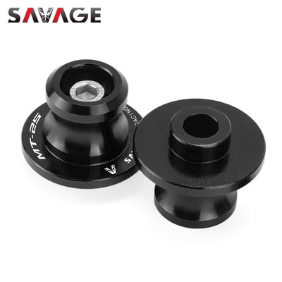 Lengőkaros orsók csúszkája YAMAHA MT09 MT10 MT25 MT03 FZ09 FZ10 motorkerékpár tartozékokhoz CNC állvány csavarok MT 09 10 MT-25 03