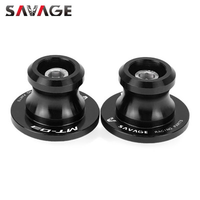 Lengőkaros orsók csúszkája YAMAHA MT09 MT10 MT25 MT03 FZ09 FZ10 motorkerékpár tartozékokhoz CNC állvány csavarok MT 09 10 MT-25 03