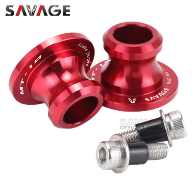 Lengőkaros orsók csúszkája YAMAHA MT09 MT10 MT25 MT03 FZ09 FZ10 motorkerékpár tartozékokhoz CNC állvány csavarok MT 09 10 MT-25 03