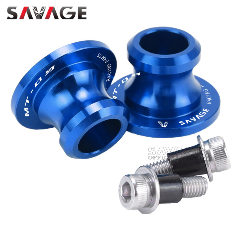 Lengőkaros orsók csúszkája YAMAHA MT09 MT10 MT25 MT03 FZ09 FZ10 motorkerékpár tartozékokhoz CNC állvány csavarok MT 09 10 MT-25 03