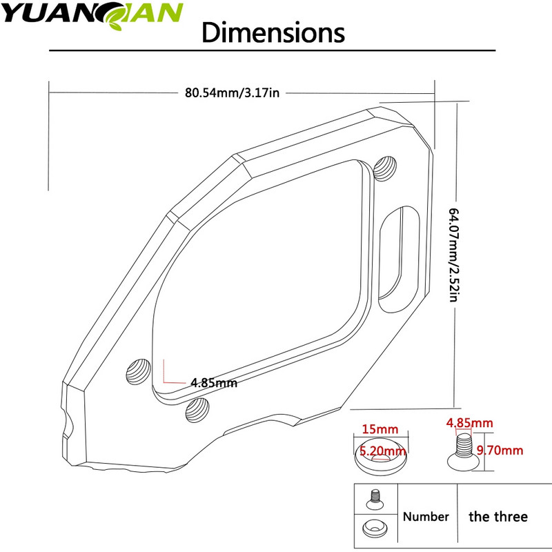 Pre BMW F800GS F800 GS 08-2015 hliníkový bočný stojan na motocykel, predĺženie bočného stojana, zväčšovacia doska, príslušenstvo F800GS