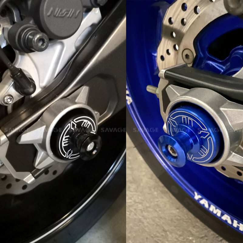 Lengőkar orsók Állványok Csavar YAMAHA MT07 FZ07 XSR 700 14-2022 YZF R7 2021 motorkerékpár hátsó kerék tengely ütközési csúszkája MT FZ 07