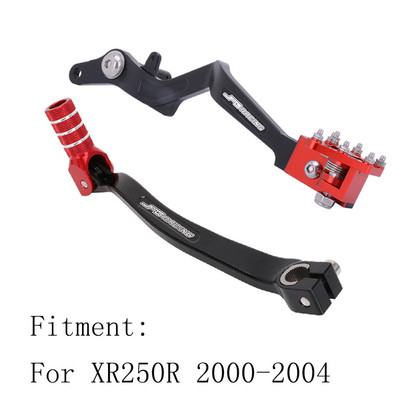 Pre motocykel HONDA XR250 XR 250 2000-2004, CNC hliníkové stupačky, opierka nôh, opierka na nohy, radiaca páka, pedál radiacej páky