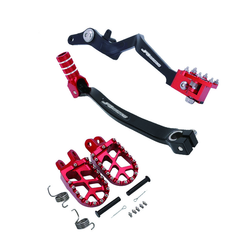 Pre motocykel HONDA XR250 XR 250 2000-2004, CNC hliníkové stupačky, opierka nôh, opierka na nohy, radiaca páka, pedál radiacej páky