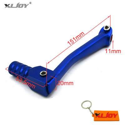 Skladacia radiaca páka 11 mm pre čínske pitbiky CRF50 CRF70 YCF SSR Braaap 50 70 90 ccm 110 ccm 125 ccm 140 ccm 150 ccm 160 ccm