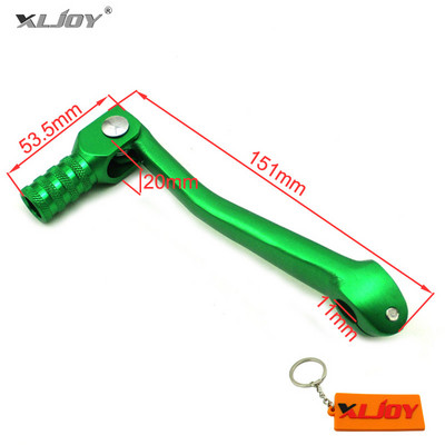 Skladacia radiaca páka 11 mm pre čínske pitbiky CRF50 CRF70 YCF SSR Braaap 50 70 90 ccm 110 ccm 125 ccm 140 ccm 150 ccm 160 ccm