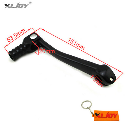 Skladacia radiaca páka 11 mm pre čínske pitbiky CRF50 CRF70 YCF SSR Braaap 50 70 90 ccm 110 ccm 125 ccm 140 ccm 150 ccm 160 ccm