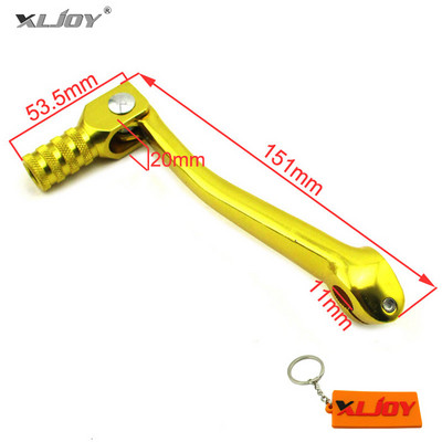 Skladacia radiaca páka 11 mm pre čínske pitbiky CRF50 CRF70 YCF SSR Braaap 50 70 90 ccm 110 ccm 125 ccm 140 ccm 150 ccm 160 ccm