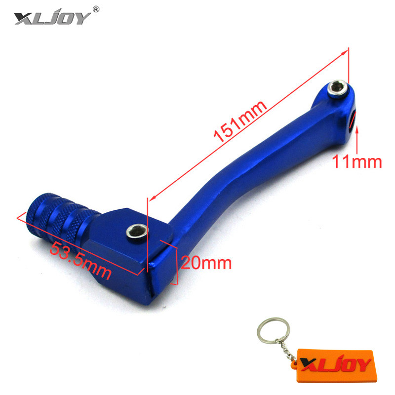 Skladacia radiaca páka 11 mm pre čínske pitbiky CRF50 CRF70 YCF SSR Braaap 50 70 90 ccm 110 ccm 125 ccm 140 ccm 150 ccm 160 ccm