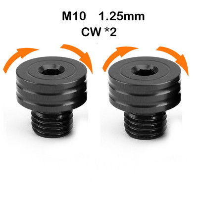 Az Ön boltja Univerzális M10 1,25 mm-es tükörlyuk dugók csavar BMW R1200GS S1000R s1000xr Suzuki SV650-hez Honda Motor Parthoz