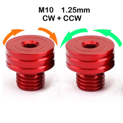 Az Ön boltja Univerzális M10 1,25 mm-es tükörlyuk dugók csavar BMW R1200GS S1000R s1000xr Suzuki SV650-hez Honda Motor Parthoz