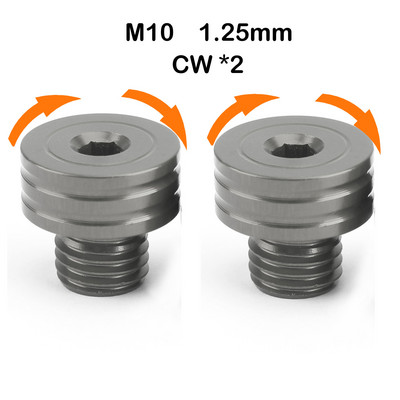 Az Ön boltja Univerzális M10 1,25 mm-es tükörlyuk dugók csavar BMW R1200GS S1000R s1000xr Suzuki SV650-hez Honda Motor Parthoz