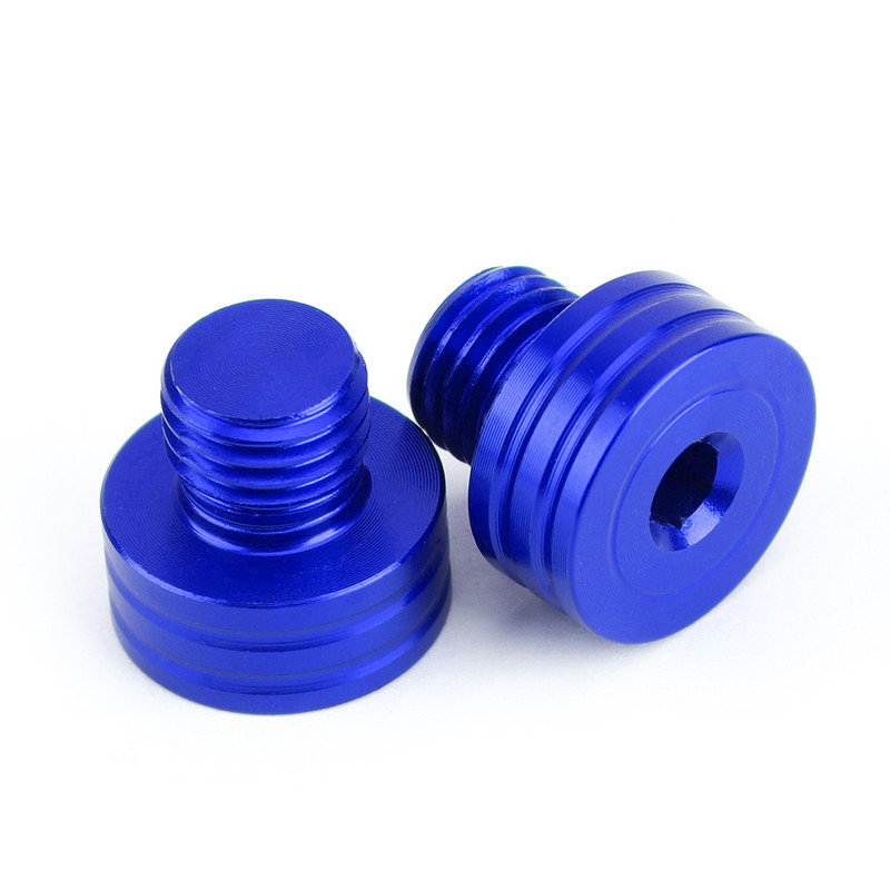 Az Ön boltja Univerzális M10 1,25 mm-es tükörlyuk dugók csavar BMW R1200GS S1000R s1000xr Suzuki SV650-hez Honda Motor Parthoz