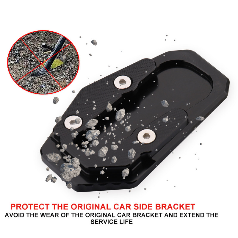 Bočný stojan z hliníkovej zliatiny pre motocykle R1200RT, podpera na nohy, vhodná pre BMW R1200 RT LC R1250RT 2014-2020