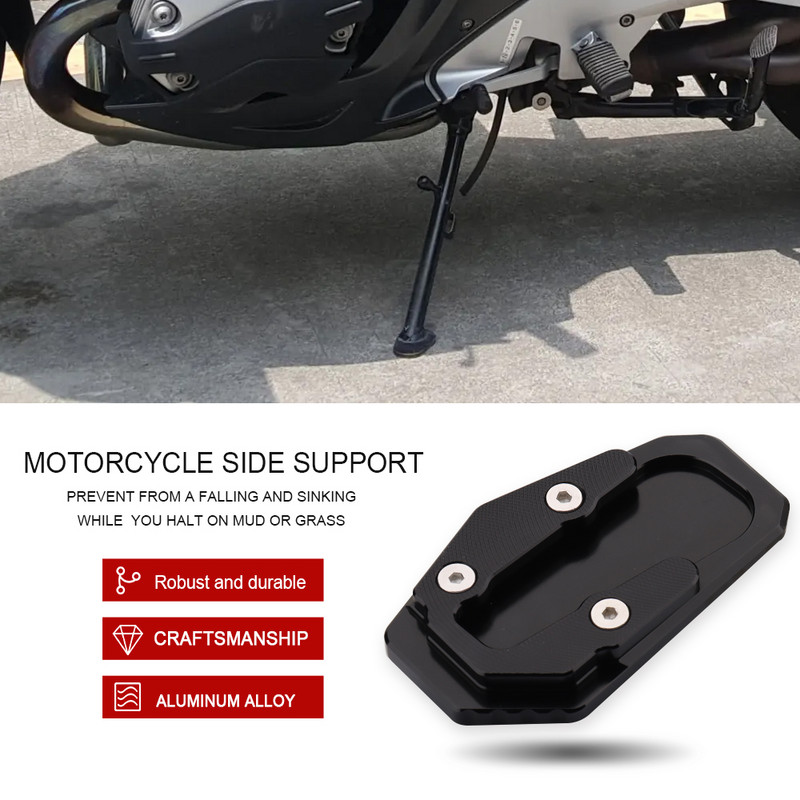 Bočný stojan z hliníkovej zliatiny pre motocykle R1200RT, podpera na nohy, vhodná pre BMW R1200 RT LC R1250RT 2014-2020