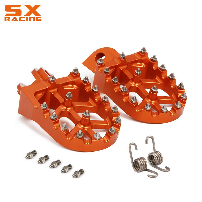 Mootorratta CNC jalapulgad Jalapedaalid Jalatugi Husqvarna TC TE FC FE 125 150 250 300 450 501 jaoks Beta RR 2T 4T X-TRAINER jaoks