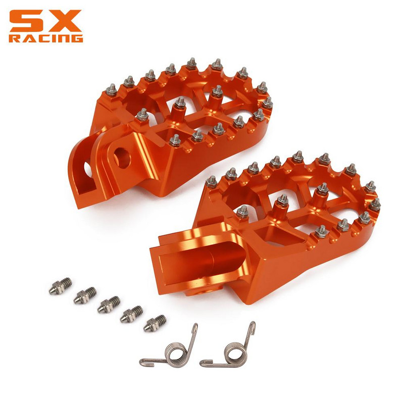 Mootorratta CNC jalapulgad Jalapedaalid Jalatugi Husqvarna TC TE FC FE 125 150 250 300 450 501 jaoks Beta RR 2T 4T X-TRAINER jaoks