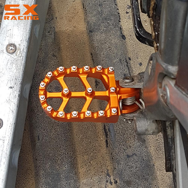 Mootorratta CNC jalapulgad Jalapedaalid Jalatugi Husqvarna TC TE FC FE 125 150 250 300 450 501 jaoks Beta RR 2T 4T X-TRAINER jaoks