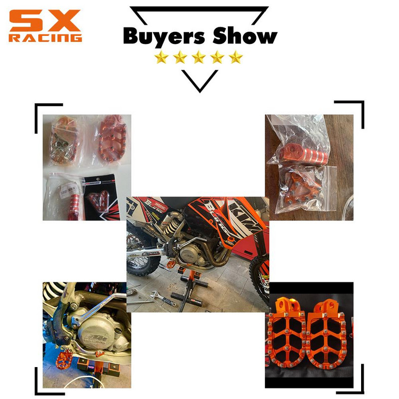 Mootorratta CNC jalapulgad Jalapedaalid Jalatugi Husqvarna TC TE FC FE 125 150 250 300 450 501 jaoks Beta RR 2T 4T X-TRAINER jaoks