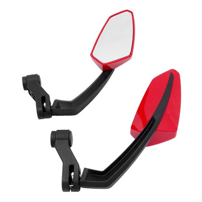 1 pár 8/10 mm-es fekete szénszálas stílusú univerzális motorkerékpár tükrök motocross visszapillantó tükrök motoros robogó oldalsó tükör