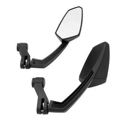 1 pár 8/10 mm-es fekete szénszálas stílusú univerzális motorkerékpár tükrök motocross visszapillantó tükrök motoros robogó oldalsó tükör