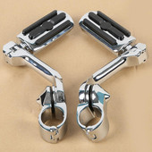 Motocyklové 1,25" 32 mm diaľničné stupačky s dlhým držiakom, ochranný rám motora pre Harley