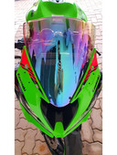 Čelné sklo pre motocykel ZX6R, dvojitý bublinový deflektor vetra pre Kawasaki Ninja ZX-6R 636 ZX 6R ZX636 2009-2019 2020 2021