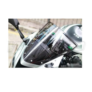 Мотоциклет ZX6R предно стъкло предно стъкло двоен балон дефлектор за вятър за Kawasaki Ninja ZX-6R 636 ZX 6R ZX636 2009-2019 2020 2021