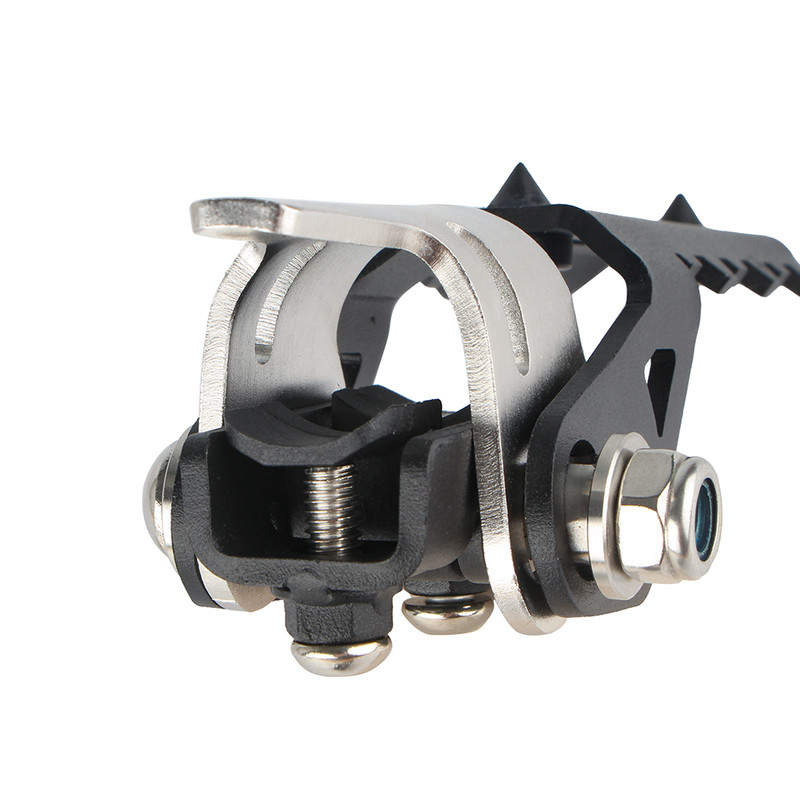 Pre motocykle Honda CRF1000L Africa Twin CRF 1000 L, predné stupačky, skladacie svorky na stupačky 22-25 mm pre Tiger Explorer