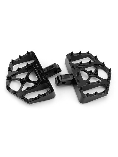 Široké stupačky Softail MX, podlahové dosky, opierka na nohy, čierny hrot pre Harley Softail Street Bob Deluxe Slim Low Rider FXFB FLSB 2018-22