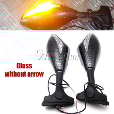 ZRKADLÁ S LED SMEROVÝMI SVETLAMI PRE MOTOCYKLE A Pari pre Honda CBR 600 F3 F4 F4i CBR1000 RR CBR900 929 954 CBR1000 CBR900RR