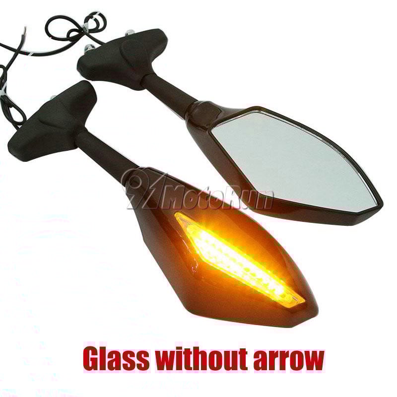 ZRKADLÁ S LED SMEROVÝMI SVETLAMI PRE MOTOCYKLE A Pari pre Honda CBR 600 F3 F4 F4i CBR1000 RR CBR900 929 954 CBR1000 CBR900RR