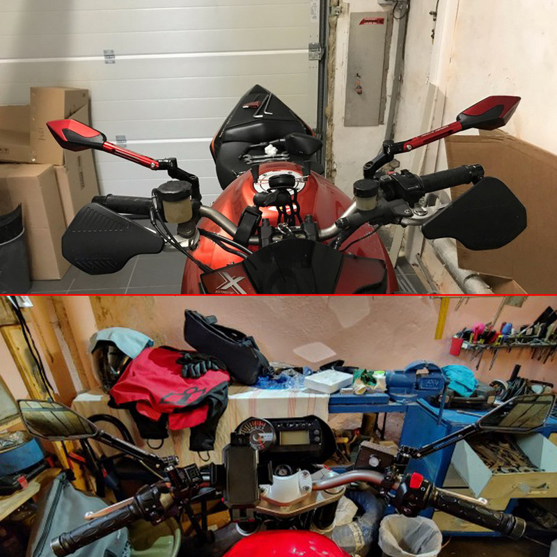 R1250GS mootorratta juhtraua otsapeeglid pimestamisvastased sinakas Hawk-Eye tahavaatepeeglid BMW R1250 GS R 1250 GS R 1250GS HP 2021 jaoks