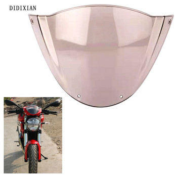 Κάλυμμα κεφαλής παρμπρίζ 1 τμχ μοτοσυκλέτας Sports WindScreen Deflector Viser Viser For Ducati Monster 696 796 1100 1100S