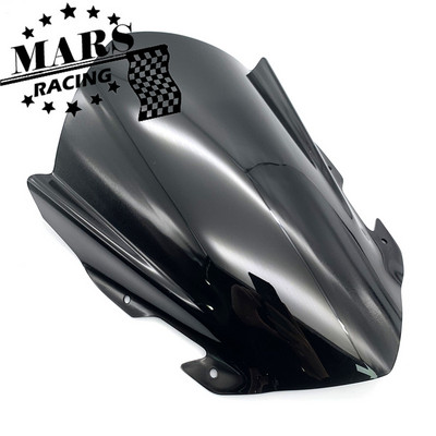 Motocyklové športové pretekárske čelné sklo, deflektor čelného skla, priezor pre dvojitú bublinu pre RC125 RC250 RC390 2014-2020