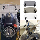 Univerzálny nastaviteľný klip na čelné sklo motocykla, spojler Windsn, deflektor pre BMW, Honda, Suzuki, Yamaha, Kawasaki