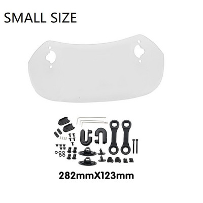 Univerzálny nastaviteľný klip na čelné sklo motocykla, spojler Windsn, deflektor pre BMW, Honda, Suzuki, Yamaha, Kawasaki