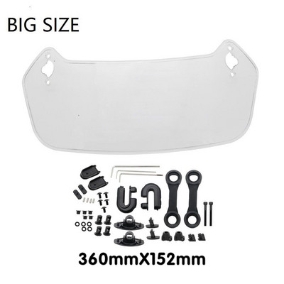 Univerzálny nastaviteľný klip na čelné sklo motocykla, spojler Windsn, deflektor pre BMW, Honda, Suzuki, Yamaha, Kawasaki