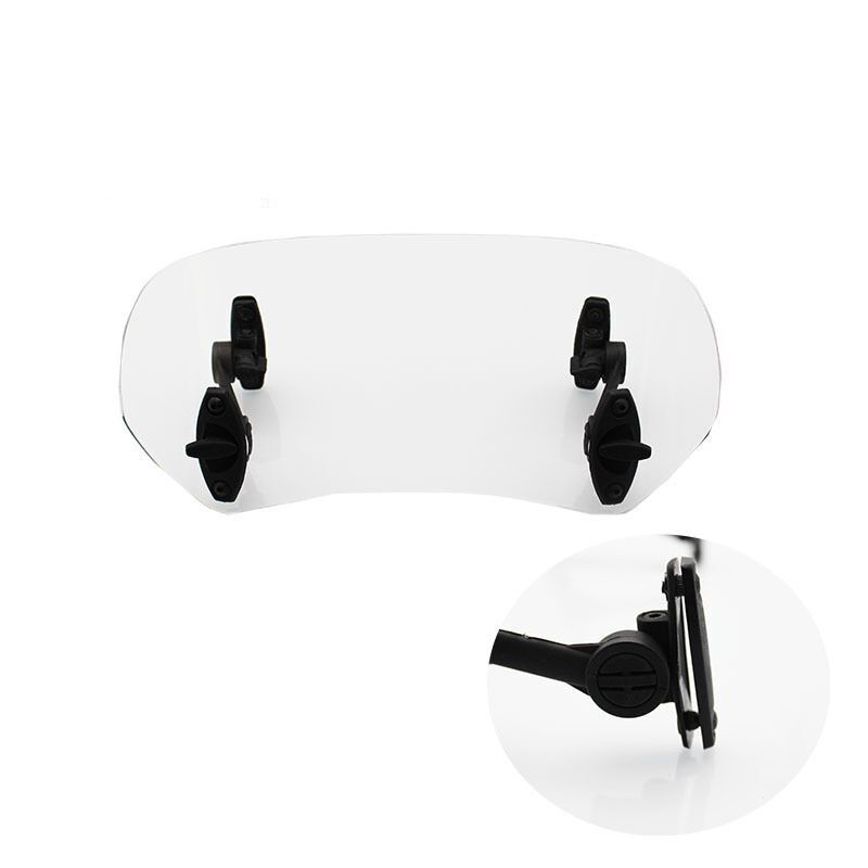 Univerzálny nastaviteľný klip na čelné sklo motocykla, spojler Windsn, deflektor pre BMW, Honda, Suzuki, Yamaha, Kawasaki