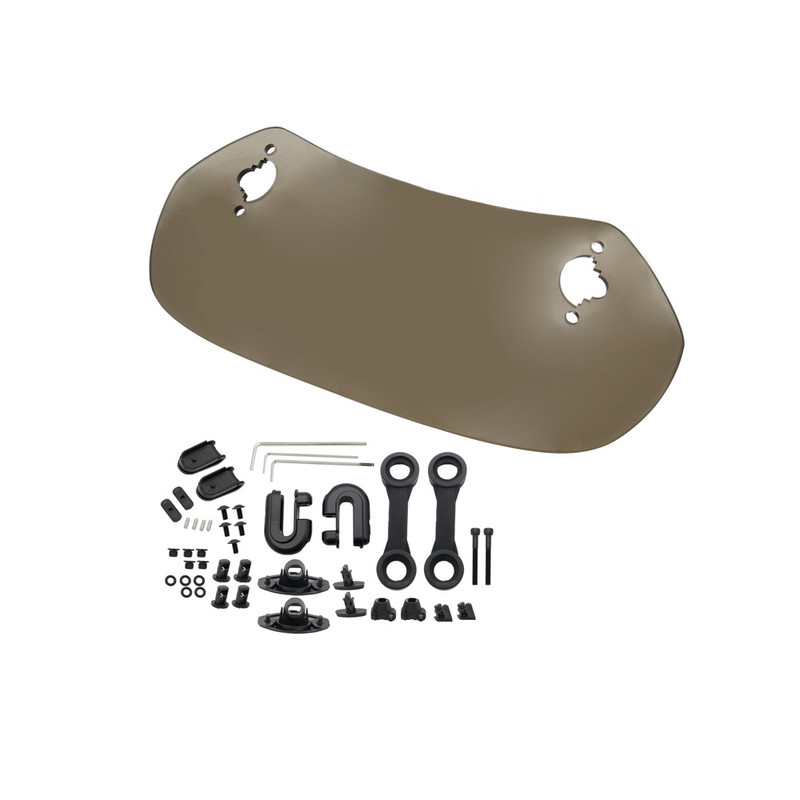 Univerzálny nastaviteľný klip na čelné sklo motocykla, spojler Windsn, deflektor pre BMW, Honda, Suzuki, Yamaha, Kawasaki