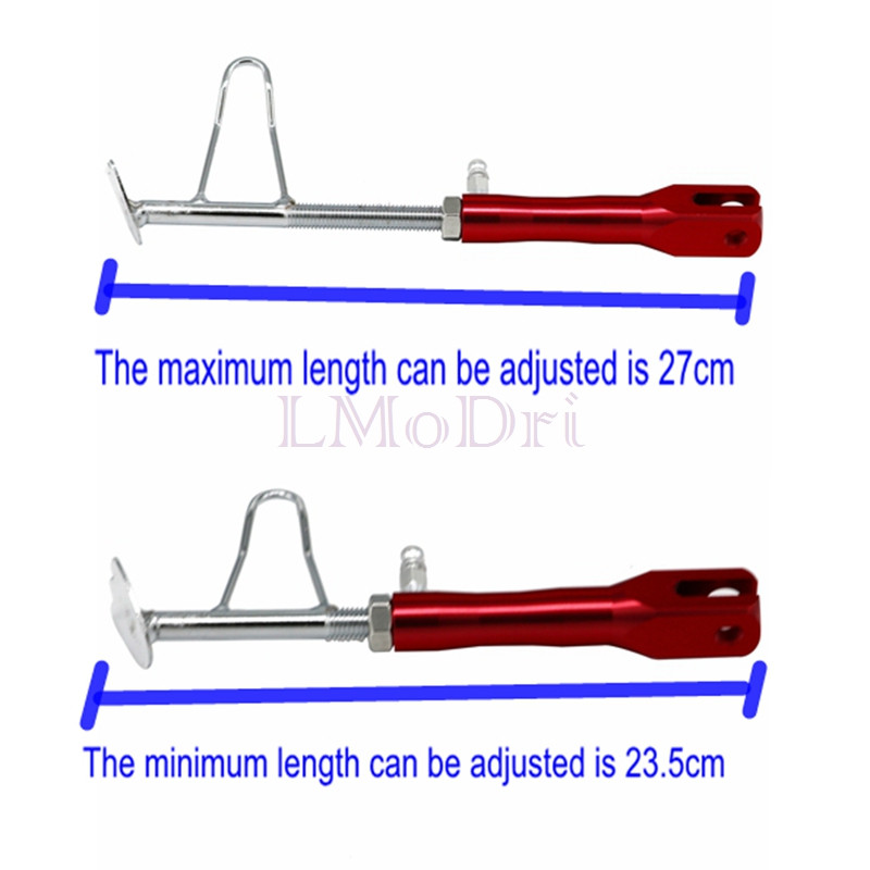 LMoDri motorkerékpár oldalsó kitámasztó robogó parkoló állványok motorkerékpár módosított támasztó láb univerzális YAMAHA Honda SUZUKI-hoz