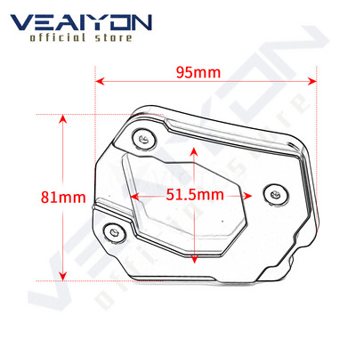 Pentru BMW F800 F 800 GS 2018- 2020 F800GS Adventure 2018- 800GS Suport lateral pentru motociclete Suport pedală Placă pentru picior Mărire Extensor