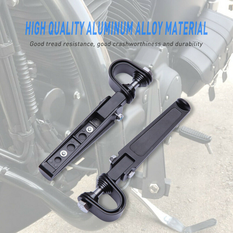 Motorkerékpár Highway lábtartók 1"-1-1/4" motor ütközésgátló lábtartó Harley Road King Street Glide Dyna motorvédő lábtartókhoz