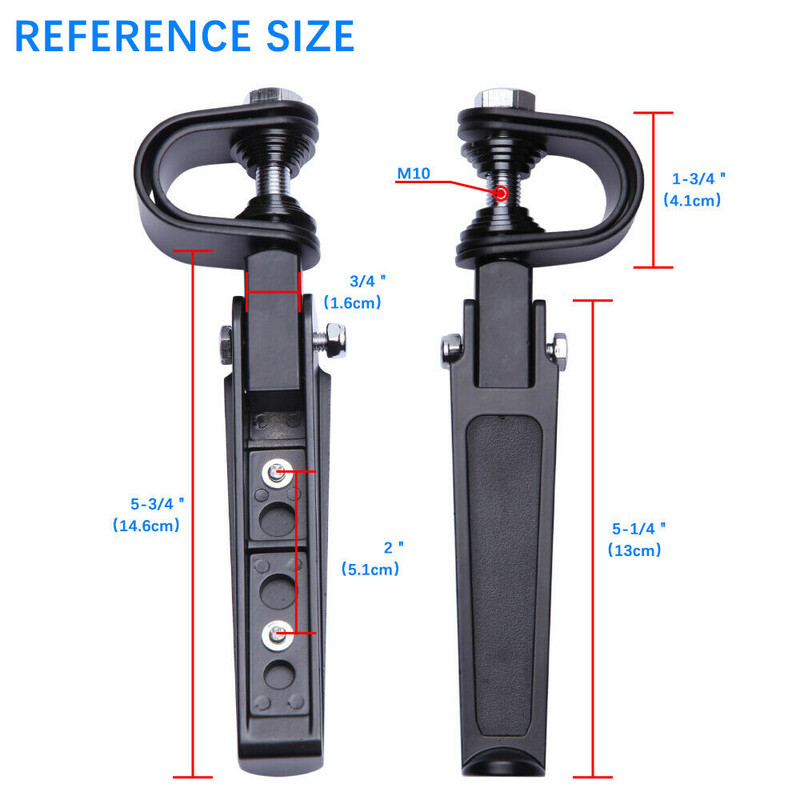 Motorkerékpár Highway lábtartók 1"-1-1/4" motor ütközésgátló lábtartó Harley Road King Street Glide Dyna motorvédő lábtartókhoz