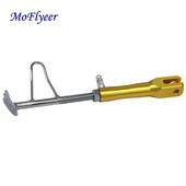 MoFlyeer Motocykel CNC Bočný stojan Scooter Parkovacie nosiče Motocykel Modifikovaná podporná noha Univerzálna pre YAMAHA, Honda, SUZUKI